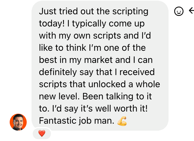 Real message from a videographer using ReScript